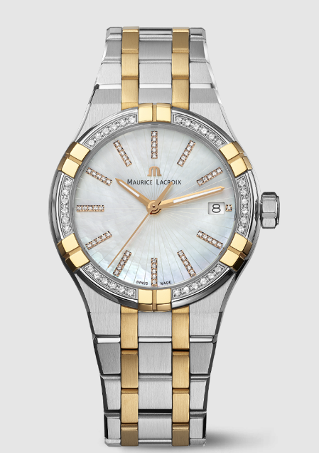 Maurice Lacroix AIKON QUARTZ DATE 35MM AI1106-PVPD2-170-1 Replica Watch